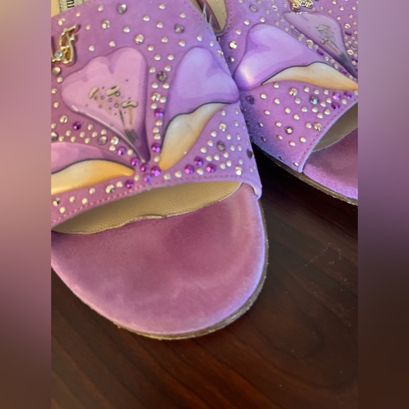 MARINO FABIANI heeled Leather Slippers - Picture 5 of 14